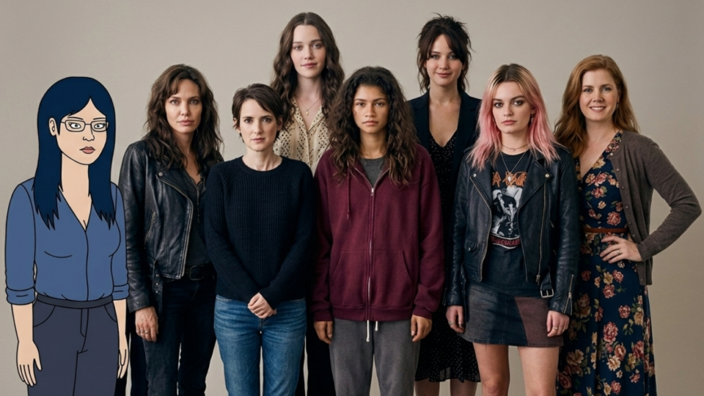 Diane Nguyen (BOJACK HORSEMAN), Love Quinn (YOU), Tiffany Maxwell (O Lado Bom da Vida), Rue Bennett (Euphoria), Gia Carangi  (Gia — Fame and Ruin), Beverly Vance (Era Uma Vez Um Sonho), Maeve Wiley (Sex Education), Susanna Kaysen (Garota Interrompida).